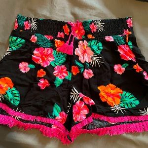 Girls Hawaiian print short